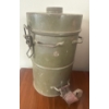 Image 1 : WWII German Military Gas Mask Canister w/ Wz.32 Gas Mask 