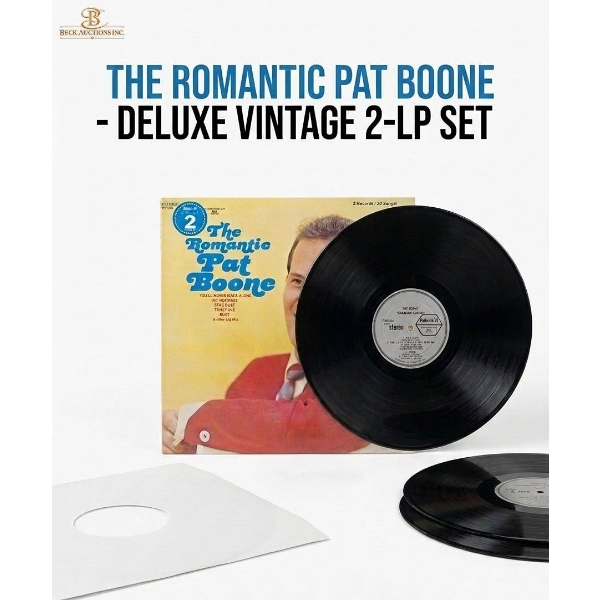 The Romantic Pat Boone 2-LP Deluxe Set
