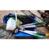 Image 1 : Basket of Gardening Tools Includes: Pruners, Flashlights, Kneepads and More!
