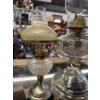 Image 1 : 2 x Clear Glass Oil Lamps