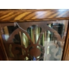 Image 5 : Hentschels Wooden Cabinet Floor Clock 87 L, 22 W, 12 D (Front Glass Has a Crack)