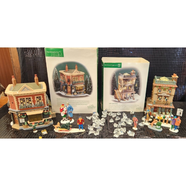 Department 56 Dickens' Village Set with Accessories, 1988 Edition