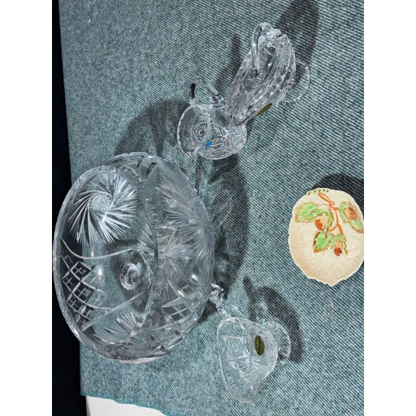 Genuine Handcut Lead Crystal!