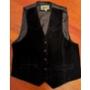 Image 6 : Men's Casual Wear - German Style - Size Large - Genuine Suede Vest w/ Souvenir Tees