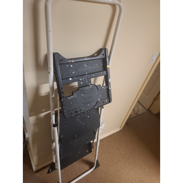 Household 3 Step Ladder  (54"T, 29" W when opened)