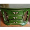 Image 7 : Lady Sunbeam Love Lights Make Up Mirror, Green Jewelry Music Box 13 W, 6 D, 9 T, Lamp 10.5 T Base 