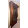 Image 2 : Wooden Vintage Gun Storage Display Cabinet w/glass door  25x11x71"tall