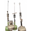 Image 4 : 4 Vintage Pressure Lanterns with Accessories