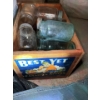Image 1 : three boxes of un researched jars includes Mason randoms and old pot bottles. Also a best yet Canadi