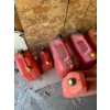 Image 3 : Red Plastic Gas Cans in Various Sizes