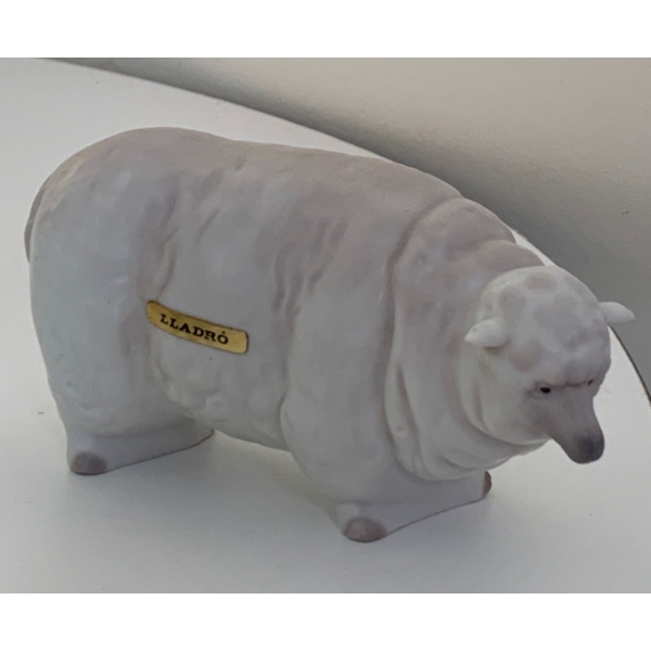  LLADRO Spain Porcelain Decorative Sheep - 6L 