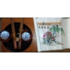 Image 1 : Collectible Asian Themed Decor w/Embroidered Tapesry