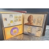 Image 2 : Stamp Collectors!! Here Are 2 UNI-SAFE Brand Stamp Albums Containing First Day CDN Covers 