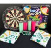 Image 1 : Multi Player Party Pack - Beat Board Dart Board Handheld Poker Device Insulated Tumblers 