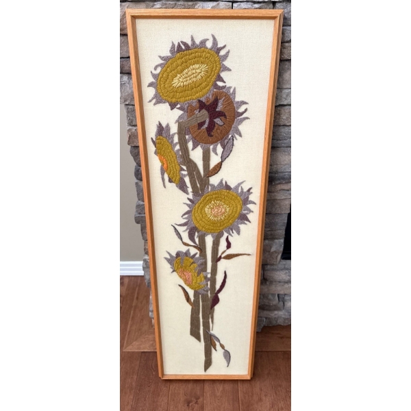 Needlepoint Sunflower - 49x14