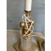 Image 2 : Pair of Decorative Lamp Stands, No Shade, Angel Themed 28T Each 