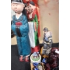 Image 3 : Figurines Includes: Firefighter "Red Hats of Courage" Number 0461/2600 Asian Man and Woman and More!