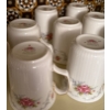 Image 2 : Royal Albert 'Tranquility' Bone China Cups (8), Lord Nelson Pottery Pitcher, England Creamer & Sugar