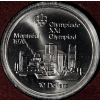 Image 1 : 1973 $10 Montreal Summer Olympic Games, Montreal Skyline - 92.5% Sterling Silver Coin