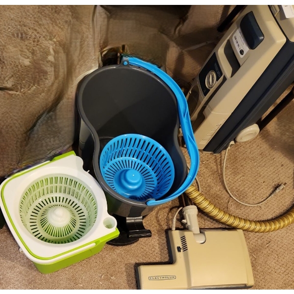 Electrolux Canister Vacuum & Buckets