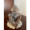 Image 1 : Mayan Aztec Pottery - Sitting God 10T
