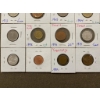 Image 4 : 40 World Coins in Labeled Card Holders