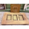 Image 4 : 7 Picture Frames and 2 Metal Organizers