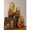 Image 3 : Nesting Doll 7 piece 15" In amazing condition from the early 70's