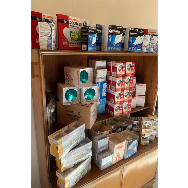 Assorted Light Bulb Collection Flood 60W 40W Projector & More