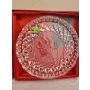 Image 2 : Waterford Crystal 'Christmas 2000' Collector Plates with Original Boxes