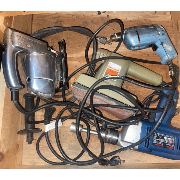 Assorted Electric Power Tool Collection 