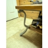 Image 2 : Solid Wood Coffee Table with Metal Claw Feet