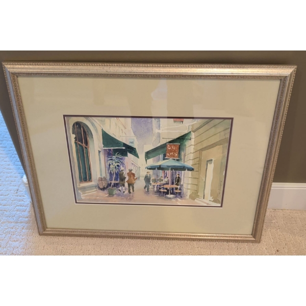 Jen Oien Original Art Works - Vulcan Lane 17x15