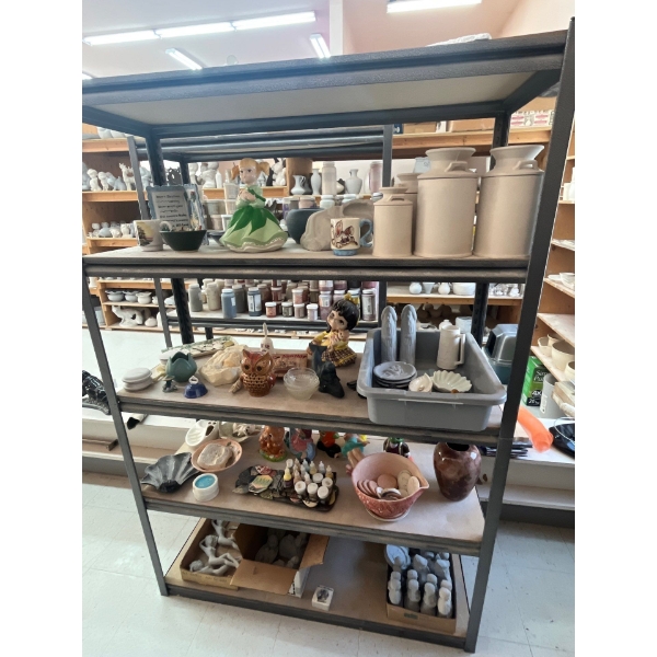 all contents including shelf