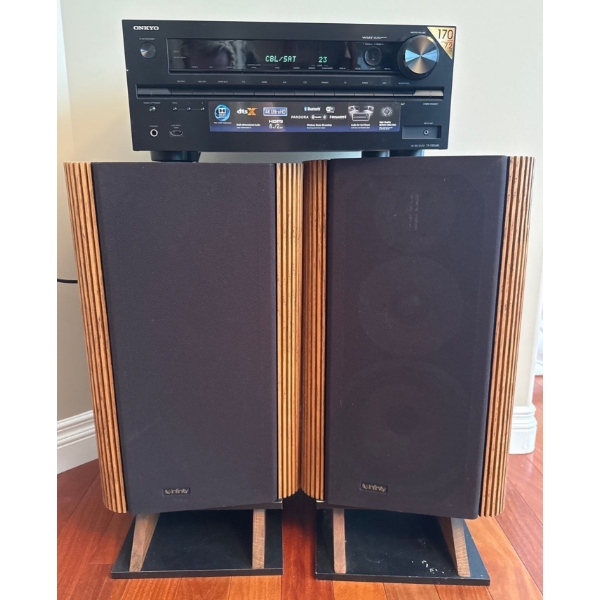 Onkyo TX-NR646 Amplifier & Infinity Speakers
