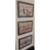 Image 1 : Framed Sections Of Bayeux Tapestry - 11th Century Embroidered Cloth Norman Conquest Of England