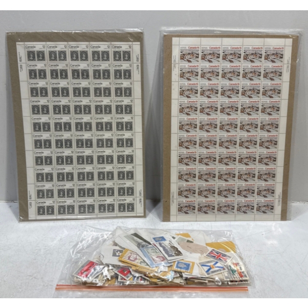 Canadian 1978 Capex, Christmas, and Cancelled Stamp Variety