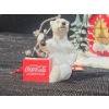 Image 4 : Coca Cola Polar Bear Village Collection " Village School" and Classic Tree Ornaments