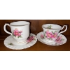 Image 8 : Royal Alberts Bone China "Prairie Rose" Collectible Pieces Tea Pot, Cups & Saucers, Cream & Sugar 