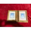 Image 2 : Penguins Painting Print by Konzen (2.25" x 3.35" Inches Before Frame)