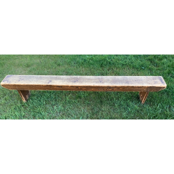 Hand Crafted Piece of History From Cholak Store. 96"L 9"W 18"T