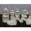 Image 5 : Snow Babies Nativity Scene Characters 9 Pieces