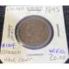 Image 1 : 1845 American Braided Hair Penny