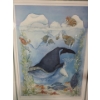 Image 2 : "Underwater Alaska",Artist:Barbara Lavallee,321/750,Offset Lithograph Framed Under Glass 22.5 X 28.5