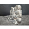 Image 2 : Soapstone Carving of Man Wrestling Seal, Artist: Markoosie Anauta, 2.5 W, 6.5 D, 6 T 