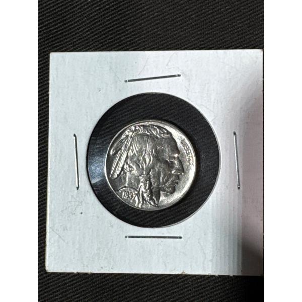 USA 1937 Five Cent Coin