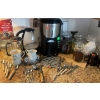 Image 1 : Java Addicts Essentials - Hamilton Beach Brew Station Electric Kettle Canisters Mugs & More