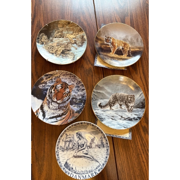 Decorative Plates Collection - Danmark, Hamilton Collection, WJ George, Bradford Exchange 