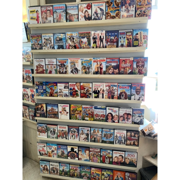 Collection of DVDS featuring Disney, comedy, adventure and more