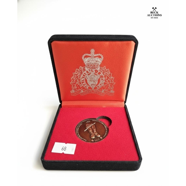 1873-1973 Royal Canadian Mounted Police (RCMP) Centennial Medal. 